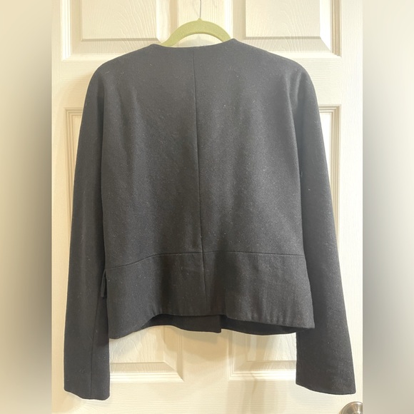 Walter Embellished Black Wool Blazer Wmn Size 6 - Picture 2 of 10